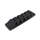 YINLUCK Bier- Und Gasleitungs-Organizer – Universelles Schlauchmanagement Mit 8 Mm/9,5 Mm Außendurchmesser for Fasskühlschränke – Stark Haftend, Leicht Zu Reinigen (1er-Pack, Schwarz)