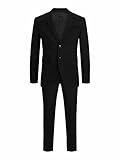 JACK & JONES Herren jprfranco suit nos Business Anzug Hosen Set, Schwarz, 48 EU