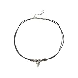 Fossil Herrenschmuck aus edelstahl, 42cm + 5cm Verlängerung, Anhänger: 15 x 13 mm