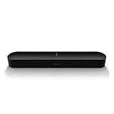 Sonos Beam (Gen 2) Die kompakte Smart Soundbar für TV, Musik und mehr (Schwarz)