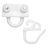 Gleiter Gardinengleiter passend für IKEA KVARTAL Ersatzteile Rollen Haken System Zubehör Gardine (24 Stück)