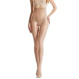 HTRUIYATY Damen Glanz Strumpfhosen Strümpfe Glossy Glänzende Tanzen Stage Strumpfhose Flash Öl Helle Gestaltung Feinstrumpfhose
