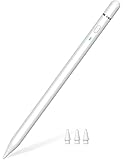 Pencil 1. Generation für iPad (2018-2025): mit USB-C Schnellladeleistung & Neigungssensitivität Stylus Grafiktablett Stifte für iPad 6/7/8/9/10/11 - Air 3/4/5/M2/M3 - Mini 5~7 - Pro 11"/12.9"/M4