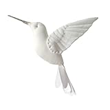 Sharplace -Anhänger, hängende Dekoration, kreativer Anhänger, Party-Tropfen, zum Aufhängen, Kinderzimmer-Mobile, dekoratives Vogel-Dekor, Weiß