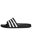 adidas Unisex Adilette Aqua Slides, Core Black / Cloud White / Core Black, 42 EU
