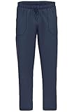 Ammann - Herren Sweat Freizeit Hose lang (Homewear) dunkelblau Organic-Cotton* GOTS* 50