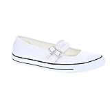 Converse Damen Chuck Taylor All Star Dainty Mary Jane Schnürschuhe, Weiß, 38.5 EU