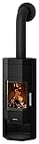 Justus 6539 11 Usedom 5 wärmePLUS 2.0 Kaminofen Stahl Schwarz/A+