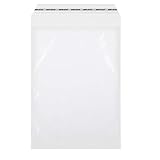 100x Adhäsionsverschlussbeutel, DIN A4, 225x310 mm, 50 mm Klappe, Klarsichttüten Mittelgroß, Transparent, Antistatic, selbstklebende Beutel, ideal zum Einpacken von Printmedien oder Textilien.