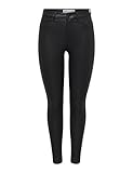 JDY Damen JDYNEWTHUNDER Coated HIGH SKN PNT NOOS Hose, Schwarz (Black), XL / 34
