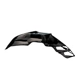 Universal Motorrad Motocross Kotflügel Vorne Für Suzuki RMZ RM DRZ 400 125 250 450 Supermoto Rad-Spritzschutz(Schwarz)