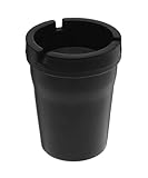 Flaconi Auto Aschenbecher,Auto Aschenbecher mit Deckl,Innen Rauchfreie Aschenbecher für Autos,Aschenbecher für Outdoor,Tragbarer Aschenbecher für Draussen,Geeignet für die Meisten Autos,LKWs und SUVs