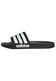 adidas Adilette Shower Slides Unisex Schiebe-Sandalen , Core Black Cloud White, 43 EU