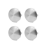 HIBEYO 4 Stück Auto Nabendeckel 56mm Radnabendeckel Passt für BMW Mini Radnabenkappen Felgenkappen ABS Felgendeckel Nabenkappen Radnabenabdeckung AutoZubehör(OD 56mm ID 54mm)-Silver
