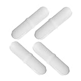 Alipis 4 Stück Magnetischer Rotor Selbstumrührende Tasse Werkzeug Kaffeetassen Mixer Magnetrührstab Selbstrührende Becherrührstäbe Laborrührstab Kaffee Umrühren Rührplattenstange Weiß Pp