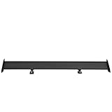 VEVOR GT Wing Autospoiler, 43,3 Zoll Universalspoiler mit Einzeldeck, verstellbares leichtes Aluminium, Auto-Heckspoilerflügel, Rennspoiler BGW/JDM Drift Schwarz