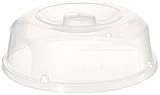 Curver 154760 deckt Teller Polypropylen transparent 27 x 9.5 x 27 cm