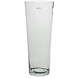 Glas-Vase Konisch - Blumen-Vase Deko aus Glas 40/60cm hoch (40x16cm)
