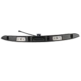 GELUOXI Heckklappengriff Griffleiste Heckklappentaster Kennzeichenleuchte Kompatibel mit 3er E46 Limousine/Compact 1997-2005 51137171699