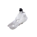 Weenwill Weiße Tauben Modell,1 Paar Vogel skulptur Ornamente Spielzeug Vögel Tauben Hochzeitsdekoration Outdoor dekor Schaumstoff Decoraciones für Klein Hochzeitsdeko Künstliche Figuren