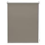 Lichtblick RKV.080.220.02 Thermo-Rollo Klemmfix, ohne Bohren, Verdunkelung Taupe, 80 cm x 220 cm (B x L)
