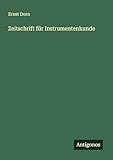 Zeitschrift für Instrumentenkunde