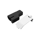 The Lord of the Tools 2-teiliges Auto Tankklappen Reparaturset 7H0809948 7H0809932 Kompatibel mit VW T5 T5.1 T6 Transporter Kraftstoff Tankanschluss Stoßdämpfer und Kraftstofffang Federclip