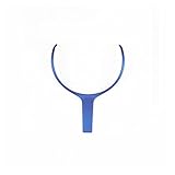 Passt for B-M-W F10 F20 F30 F32 F34 F48 F25 F26 550D 328m m Sport-Lenkrad-Trimm-Kohlefaser-Muster-Ersatzstil Lenkräder & Accessoires (Color : Blu)