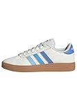 adidas Damen Grand Court TD Lifestyle Court Casual Shoes, core White/Clear sky/GUM10, 39 1/3 EU