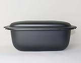 TUPPERWARE Ultra Pro 5,7 L Kasserolle Bräter Auflaufform + Mini Trichter Lila