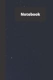 Star Notebook: Handy Star Notebook Blank Lined
