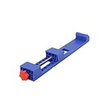 Höhenverstellbare Schneidmaschinen-Schienenführung,Führungsschiene Handkreissäge,Kreissäge Führungsschiene,Präzisions-Legierungsschiene für Metall/Holz, modular & kompatibel mit vielen Modellen