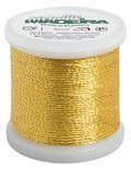 Madeira Garne 40m Stick- und Klöppelgarn Metallic No. 12 - Farbe: gold 33