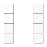 Jung KNX Spiel Tasten F50 KNX 4 fach Serie LS weiß alpin