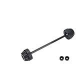 Motorrad Vorne Hinten Gabel Rad Achse Slider Pad Schützen Für DUCATI V2 2025 Für Panigale Für Streetfighter Für Multistrada V2S Rahmenschieber(Front schwarz)