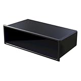 Audioproject A184 - Autoradio Universal Ablagefach 1 DIN Radio Ausschnitt Radioblende kompatibel für VW Golf VW Passat 3BG VW Polo VW Lupo Volvo Skoda Seat FIAT Mazda Ford Audi Mercedes ISO