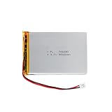 3.7V Lipo-Akku, 3.7V 5000mAh 706090 Lithium Polymer Ionen mit 2P-PH-Anschluss mit 2.0 mm Rastermaß