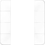 Jung KNX Spiel Tasten F50 KNX 4 fach für Serie weiß alpin