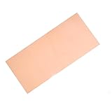 Langlauf Schuhbedarf Punzierleder 3mm XS Kleiner Lederzuschnitt, Blankleder, Dickleder, Punzierleder ca. 140mm x 300mm vegetabil gegerbte Rindleder, Vollrindleder