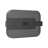 Cozycase Sky Q Mini Box Wandhalterung - Premium Sky Q Mini Halterung Holder mit 2 einfachen Installationsmöglichkeiten, platzsparend und ohne Signalverlust mit Befestigungen