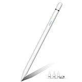 Pencil 1. Generation für iPad (2018-2025), 20 Mins Schnellladung mit Neigung & Palm Rejection, Stift für iPad Kompatibel mit i-Pad Air 3/4/5/M2/M3, Mini 5/6, i-Pad 6-11, Pro 11"/12,9"/13" M4 (Weiß)