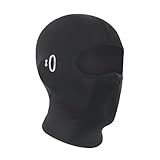 LuxStellar Sturmhaube Motorrad, Atmungsaktive Sturmmaske mit UV Schutz Balaclava Herren für Motorradfahren Radsport Outdoor Wintersport Leichte Sturmhaube Motorrad Sommer Windschutz Maske in Schwarz