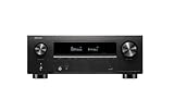 Denon AVR-X2800HDAB 7.2-Kanal AV-Receiver, HiFi Verstärker mit Dolby Atmos, DTS:X, 6 HDMI Eingängen und 2 Ausgängen, 8K HDMI, Bluetooth, DAB, WLAN, AirPlay 2, HEOS Mulitroom, Alexa kompatibel, schwarz