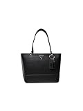 Guess Damen Noelle Elite Tragetasche, schwarz, One Size