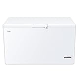 Haier Gefriertruhe CHEST SERIE 3 HCE321T I 319 L Tiefkühltruhe mit Innenbeleuchtung, Super-Gefrierfunktion & antibakterieller Dichtung I Freezer Kühltruhe inkl. 2 Metallkörben I Energieklasse D