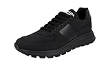Prada Herren Schwarz Nylon Sneaker 2EG350 44 EU/UK 10