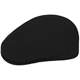 Kangol Herren Schirmmütze Wool 504, Schwarz, Xx-large (herstellergröße: Xx-large)