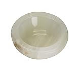 Budawi® Onyx Marmor Kugelhalter Ø ca. 50 mm Kugelständer Duftölschale Räucherschale Onyxmarmor Edelstein