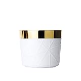 Fürstenberg - 1785/2 6038 - Becher - Champagnerbecher - Sip of Gold - White Woven - Stabrelief - 0,25 l