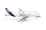 Herpa Modellflugzeug Airbus Industries BelugaXL - XL#3 - F-GXLI Miniatur im Maßstab 1:500, Sammlerstück, Flugzeug Modell ohne Standfuß, Metall